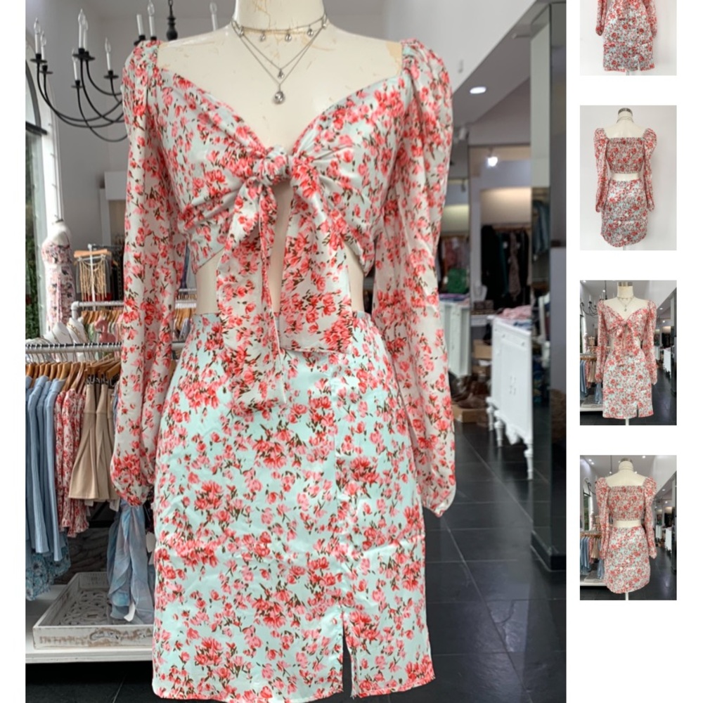 Love Lola Margo dress set in mint